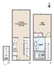 マーレ弦巻の間取り画像