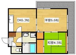 ライベクスト35の間取り画像