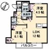 シャーメゾン ラフィーネ B棟の間取り画像