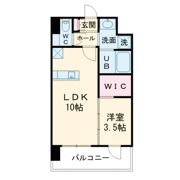 Alivis三国本町の間取り画像