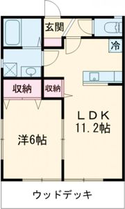 プロンプト飯町の間取り画像