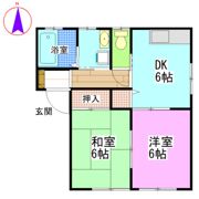 グリーンハイツサンシャインの間取り画像