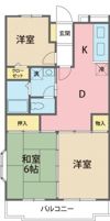 ラビアンローズの間取り画像