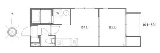 アプトエルの間取り画像