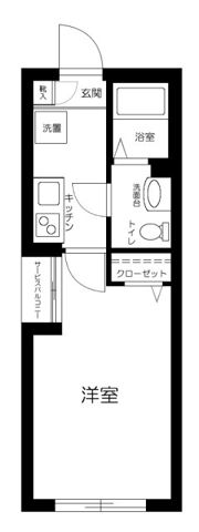 リタ王子神谷の間取り画像
