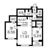 コローレ山鼻の間取り画像