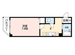エフラス京都御所西の間取り画像
