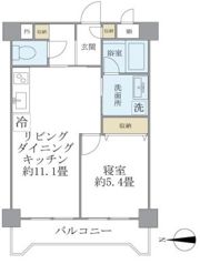 ISM西日暮里の間取り画像