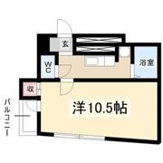 クレセール花の木の間取り画像