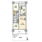 イーストゲートスクエアの間取り画像