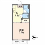 二階堂アパートの間取り画像