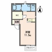 龍舎IIBの間取り画像