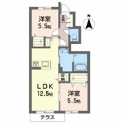 シャーメゾン レ・フレール IVの間取り画像