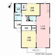 オー・ボアパティール C棟の間取り画像