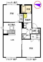 インスパイアの間取り画像