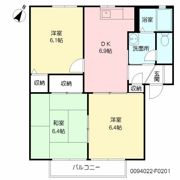 チェリーヒルズ F棟の間取り画像
