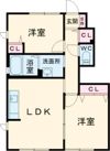 メゾン古閑中の間取り画像