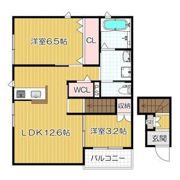 アンジュール トミの間取り画像