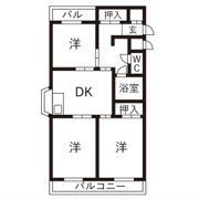 エクセル丸和の間取り画像