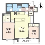 シエル モンティの間取り画像