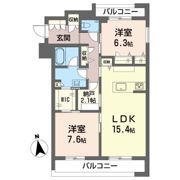 シエル モンティの間取り画像