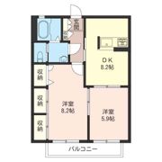 クレールサクラの間取り画像