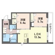 クレスティークの間取り画像