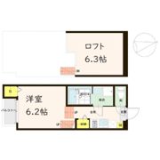 Casa Lycoris 西中田の間取り画像
