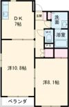 メゾンドヘイハチの間取り画像