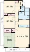 ダイアパレス東堀通 (401)の間取り画像