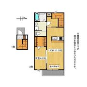 咲田ヒルズの間取り画像