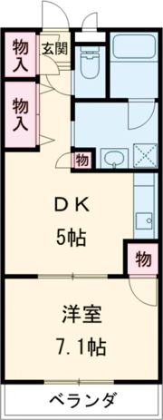 カロスクレーネの間取り画像