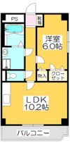 Peace House MⅢの間取り画像