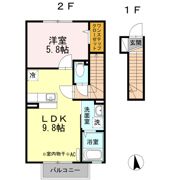 ハイネス城下の間取り画像