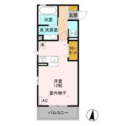 カサブランカの間取り画像