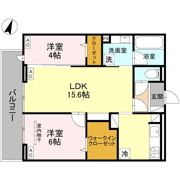 Noble raffiner戸塚東 Aの間取り画像