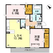 向日葵の間取り画像
