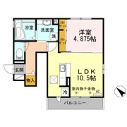 アムール Aの間取り画像