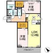 D-avance六名新町の間取り画像