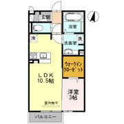 ベルメゾン荒川の間取り画像