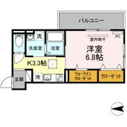 アルシオネ岡山駅西の間取り画像