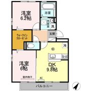 ランド アクシス高井の間取り画像