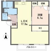 ラパルテール 壱番館 輝の間取り画像