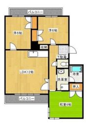 Aマンションの間取り画像