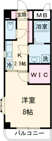 エルクールの間取り画像