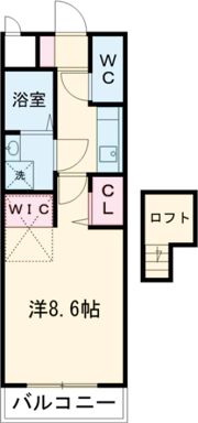 ルネス東員の間取り画像