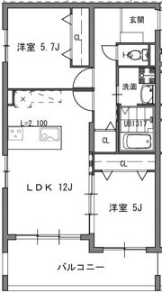 PHOENIX福津BAYSIDEの間取り画像