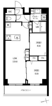 アーバンパーク船堀Ⅱの間取り画像