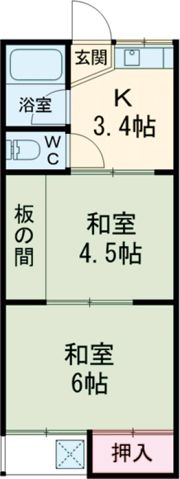 フレシールヴィラCの間取り画像