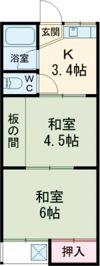 フレシールヴィラCの間取り画像